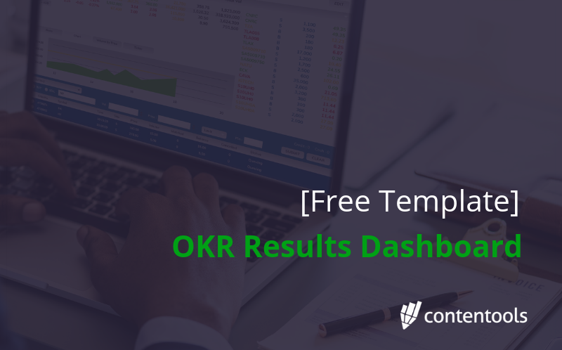 [Free Template]  OKR Results Dashboard